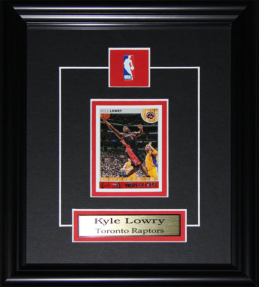 Kyle Lowry Toronto Raptors single Card Basketball Collector Frame