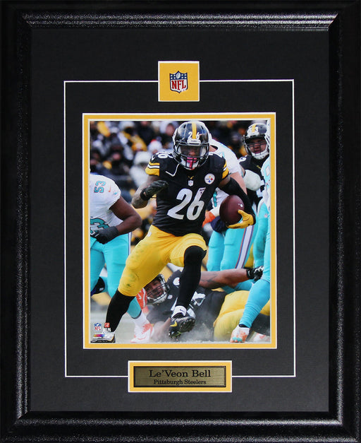 Le'Veon Bell Pittsburgh Steelers 8x10 Football Memorabilia Collector Frame