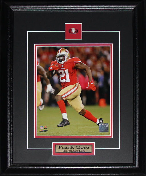 Frank Gore San Francisco 49ers 8x10 Football Memorabilia Collector Frame