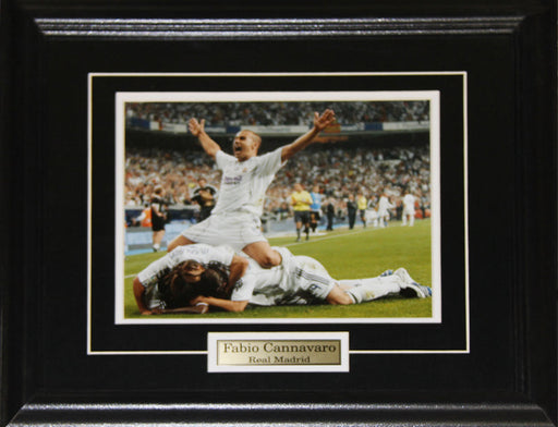 Fabio Cannavaro Real Madrid La Liga Spanish Soccer Football 8x10 Collector Frame