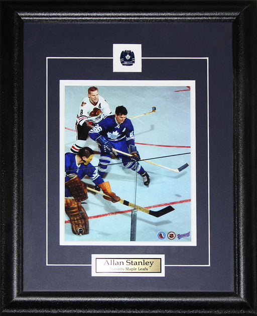 Allan Stanley Toronto Maple Leafs 8x10 Hockey Memorabilia Collector Frame