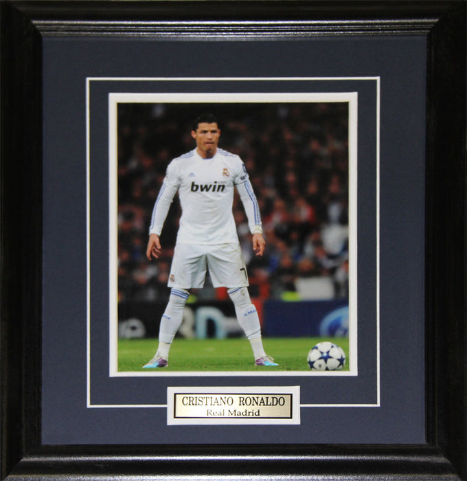 Cristiano Ronaldo Real Madrid La Liga Football Soccer 8x10 Collector Frame