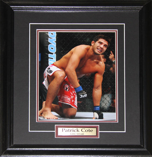 Patrick Cote UFC MMA Mixed Martial Arts 8x10 Memorabilia Collector Frame