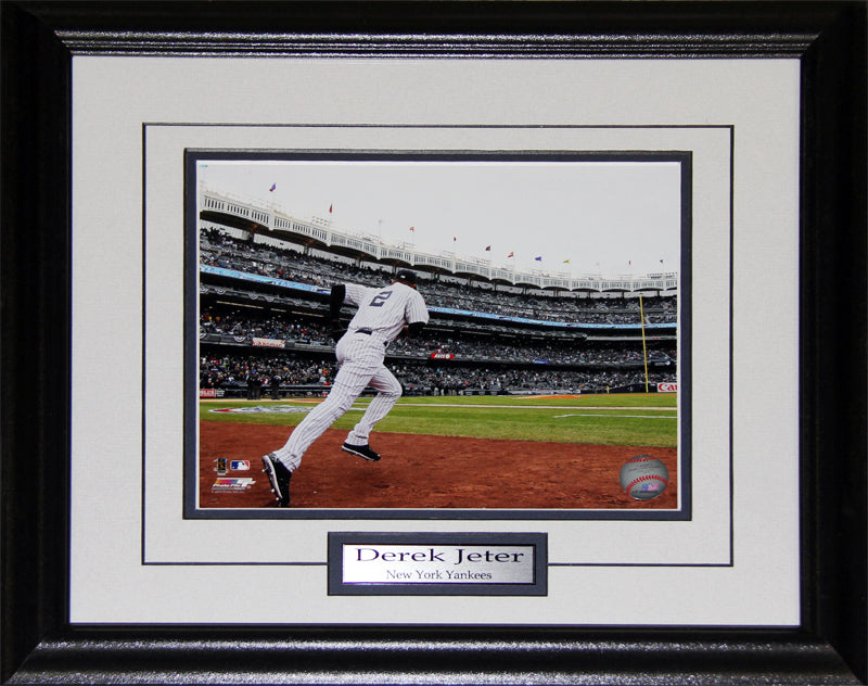 Derek Jeter New York Yankees 8x10 Baseball Memorabilia Collector Frame
