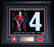 Jean Beliveau Montreal Canadiens Signed 11x14 Hockey Collector Frame