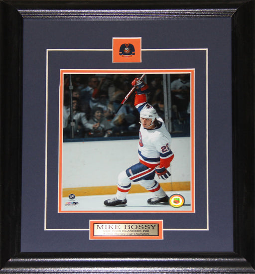 Mike Bossy New York Islanders 8x10 Hockey Memorabilia Collector Frame