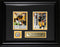 Ben Roethlisberger Pittsburgh Steelers 2 Card Football Collector Frame