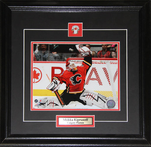 Miikka Kiprusoff Calgary Flames 8x10 Hockey Memorabilia Collector Frame