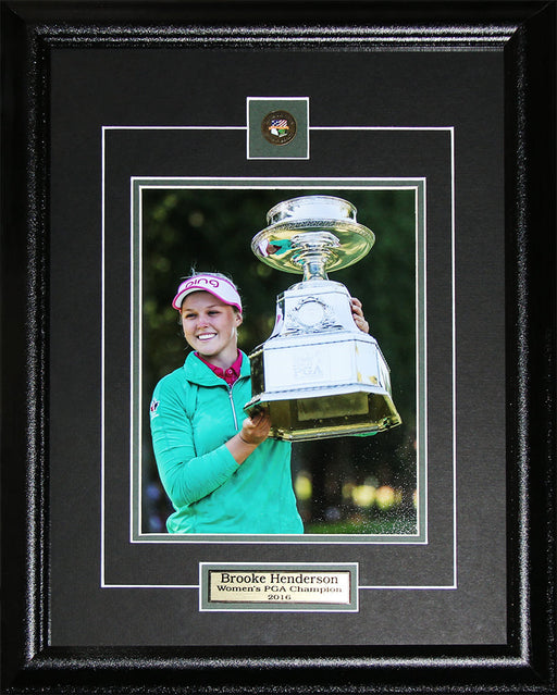 Brooke Henderson Canadian LPGA Golf 8x10 Collector Golfer Frame