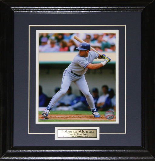 Roberto Alomar Toronto Blue Jays 8x10 Baseball Memorabilia Collector Frame
