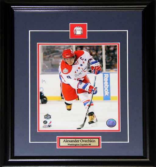Alexander Ovechkin Washington Capitals Winter Classic 8x10 Hockey Frame