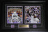 Ray Lewis Baltimore Ravens Superbowl XLVII 2 Photo Football Collector Frame