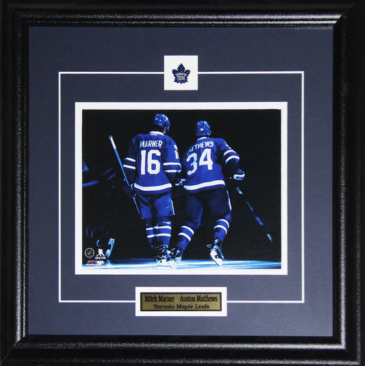 Auston Matthews & Mitch Marners Toronto Maple Leafs 8x10 Hockey Frame