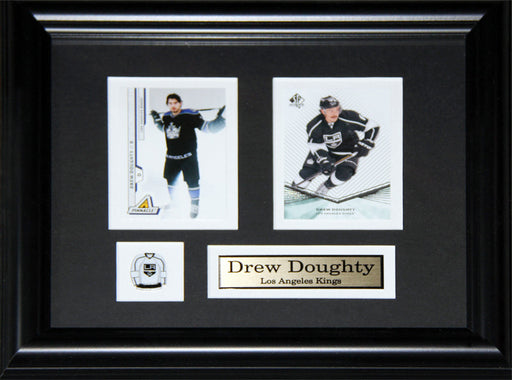 Drew Doughty Los Angeles Kings 2 Card Hockey Memorabilia Collector Frame