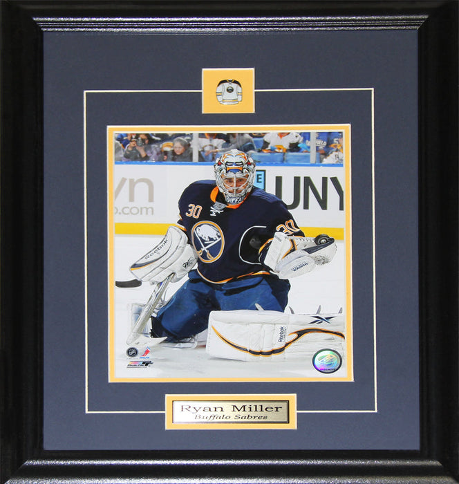 Ryan Miller Buffalo Sabres 8x10 Hockey Memorabilia Collector Frame