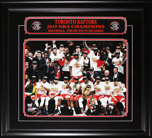Toronto Raptors 2019 Finals Championship 16x20 Memorabilia Collector Frame