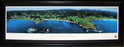 Pebble Beach Golf Links Course PGA Tour Champions Panorama Collector Frame