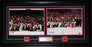 Team Canada 2010 Vancouver Winter Olympics Men & Women Hockey 11x14s Gold Frame