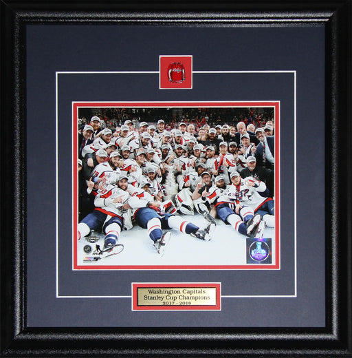 2018 Washington Capitals Stanley Cup 8x10 Hockey Memorabilia Collector Frame