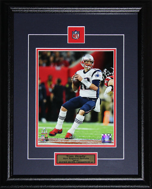 Tom Brady New England Patriots Superbowl LI 8x10 Football Frame (Vertical)