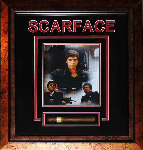 Al Pacino Scarface Tony Montanta Gangster Cigar Photograph 80s Movie Frame