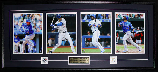 Toronto Blue Jays Josh Donaldson Jose Bautista Edwin Encarnacion Troy Tulowitzki 4 Photo Baseball Frame