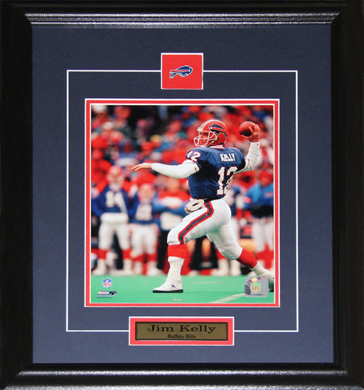 Jim Kelly Buffalo Bills 8x10 Football Memorabilia Collector Frame