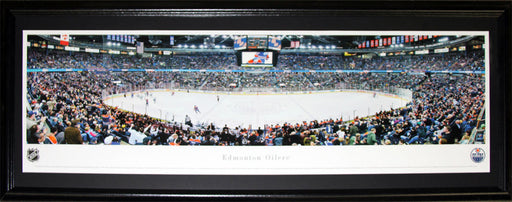 Edmonton Oilers Rexall Place Panorama Hockey Memorabilia Collector Frame