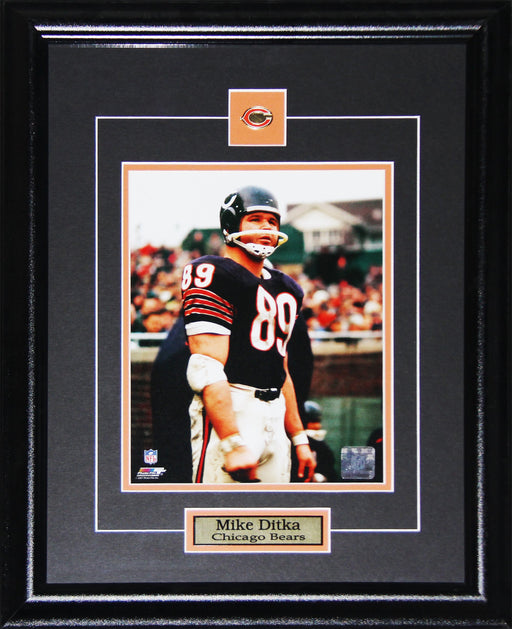 Mike Ditka Chicago Bears Football Memorabilia Collector 8x10 Frame