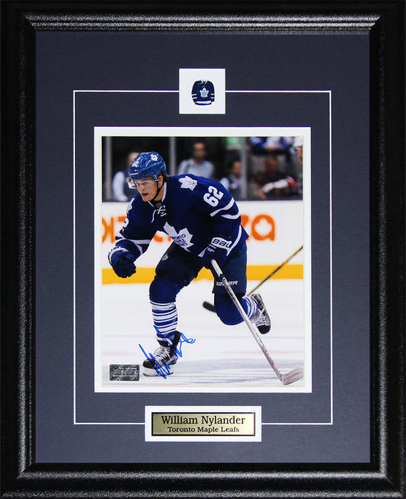 William Nylander Toronto Maple Leafs Signed 8x10 Hockey Collector Frame