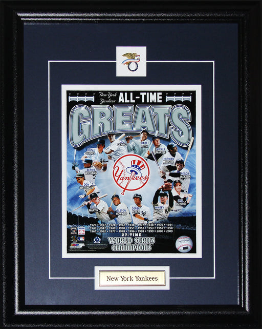 New York Yankees All-Time Greats 8x10 Collage Baseball Collector Frame