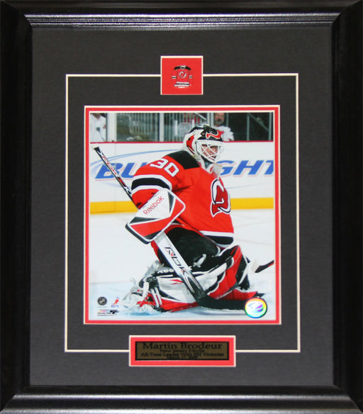 Martin Brodeur New Jersey Devils 8x10 Hockey Memorabilia Collector Frame