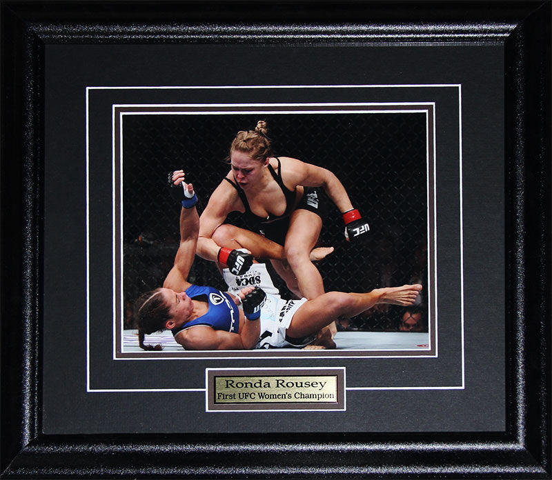 Ronda Rousey UFC Women's MMA Mixed Martial Arts 8x10 Memorabilia Collector Frame