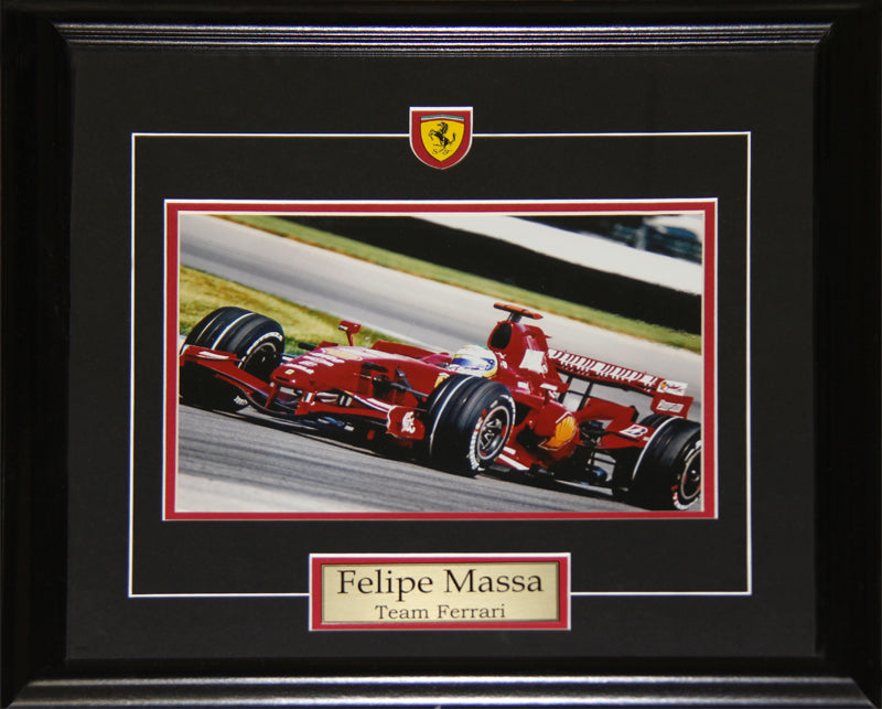 Felipe Massa Team Ferrari Formula 1 Auto Motorsport Racing Driver 8x10 Frame