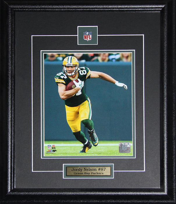 Jordy Nelson Green Bay Packers 8x10 Football Memorabilia Collector Frame