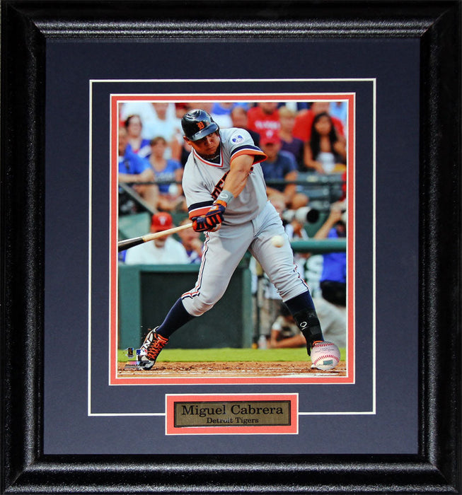 Miguel Cabrera Detroit Tigers 8x10 Baseball Memorabilia Collector Frame