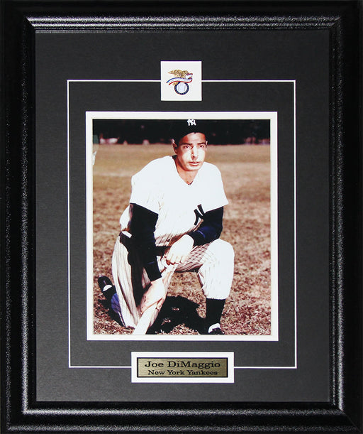 Joe DiMaggio New York Yankees 8x10 Baseball Memorabilia Collector Frame