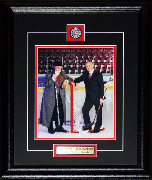 Don Cherry & Ron MacLean 8x10 Hockey Memorabilia Collector Frame