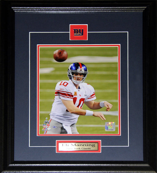 Eli Manning New York Giants 8x10 Football Memorabilia Collector Frame