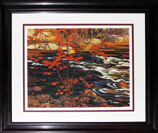 The Red Maple 1920 by A.Y. Jackson Canadian Art Print Frame Limited Edition Group of Seven