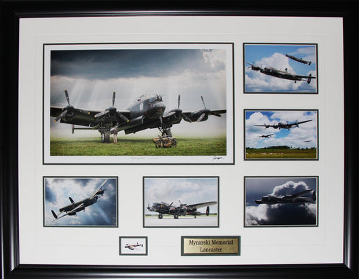Not Forgotten Avro Lancaster Mynarski Memorial 6 Photograph Militaria Frame
