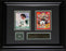 Joe Namath New York Jets 2 Card Football Memorabilia Collector Frame