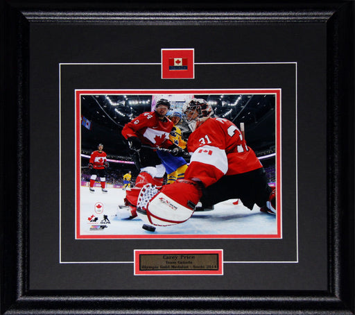 Carey Price 2014 Team Canada Sochi Winter Olympics 8x10 Collector Frame