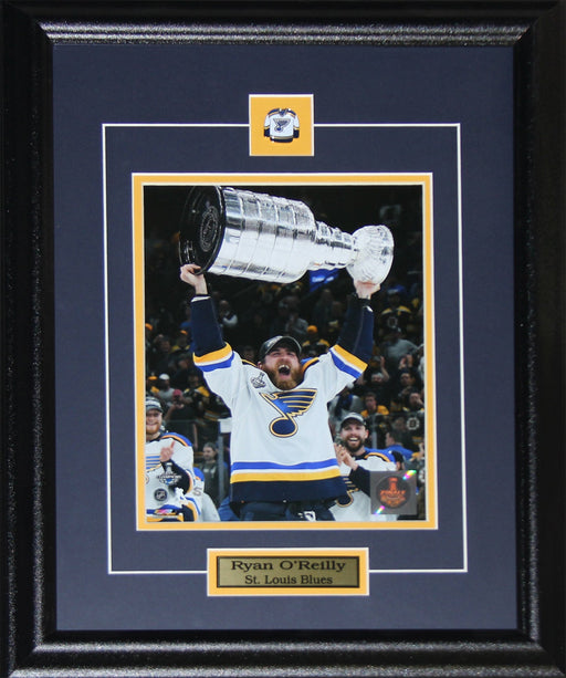 Ryan O' Reilly St. Louis Blues Stanley Cup 8x10 Hockey Memorabilia Collector Frame