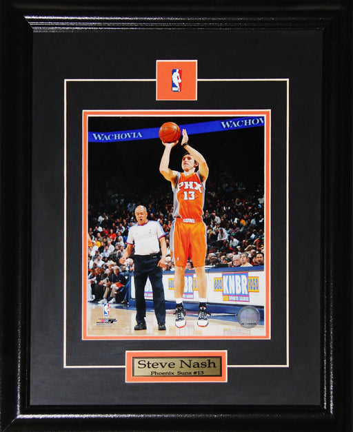 Steve Nash Phoenix Suns Basketball Sports Memorabilia 8x10 Collector Frame