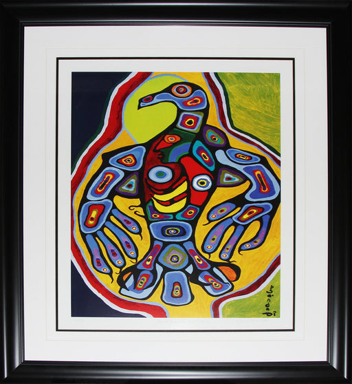 Thunderbird with Inner Spirit Limited Edition /950 Native Indian Heritage Art Print by Norval Morrisseau
