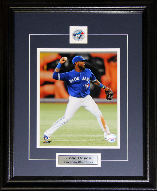 Jose Reyes Toronto Blue Jays 8x10 Baseball Memorabilia Collector Frame