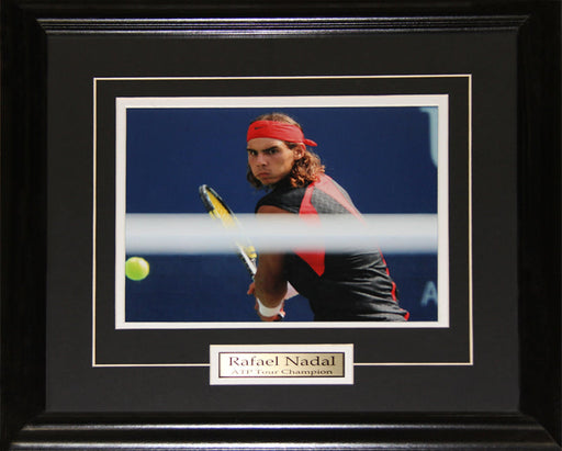 Rafael Nadal Professiona Tennis Player 8x10 Sports Collector Frame