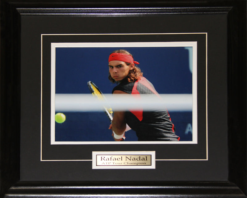 Rafael Nadal Professiona Tennis Player 8x10 Sports Collector Frame