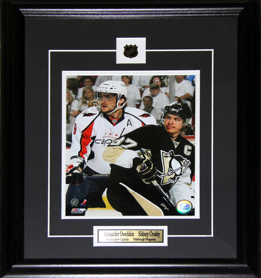 Alexander Ovechkin & Sidney Crosby 8x10 Hockey Memorabilia Collector Frame